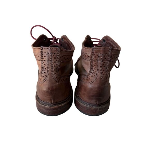 Allen Edmonds Boots Cronmok Leather Oxford Wingtip Lace Up Brown 7.5 main image 10